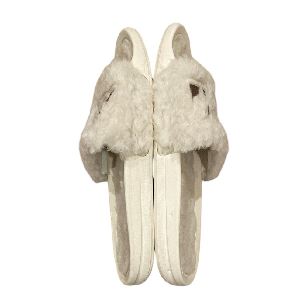 Apl Shearling Slip On Slide Sandals Size 10 - image 5